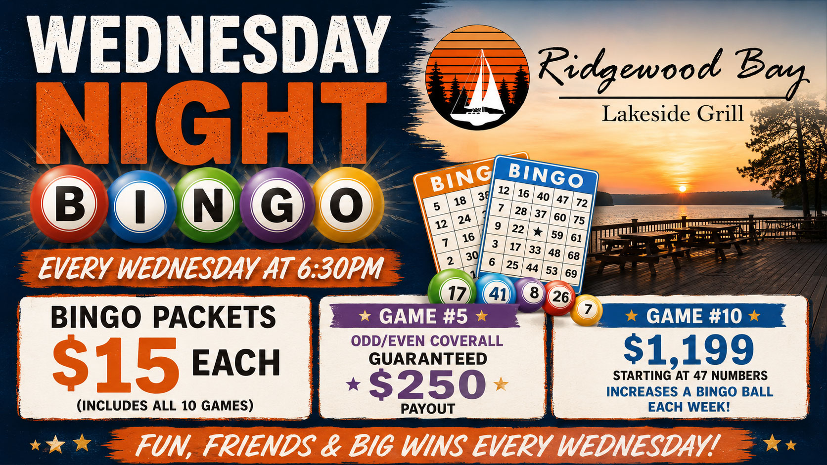 Wednesday Night Bingo