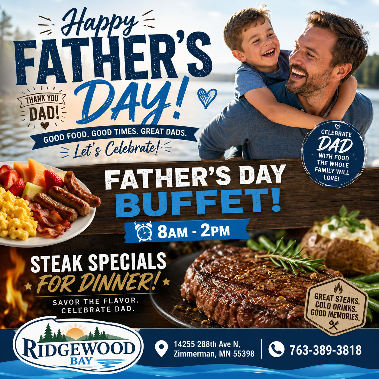 Father’s Day Meat Lovers Buffet