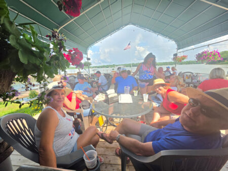 Group At Lakeside Patio