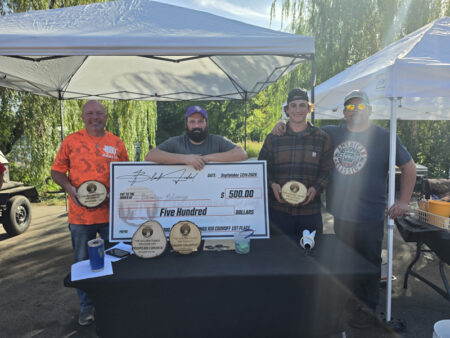 Rib Cookoff Winners Check